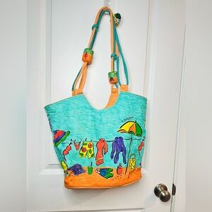 Sally Huss Summer Beach Tote Bag *READ